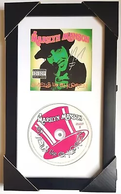 Marilyn Manson Smells Like Children Signed CD Framed With Studio Decor / Rare! • $389.99