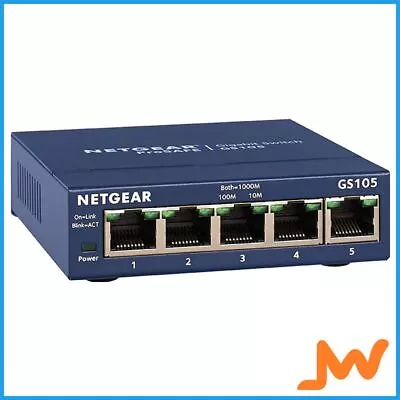 Netgear GS105 5-Port Gigabit Ethernet Unmanaged Switch • $63