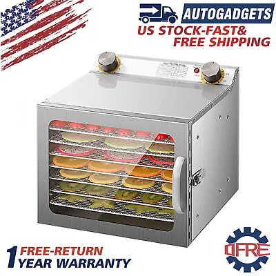 8 Tray Food Dehydrator Machine Food Dryer For Herb Meat Fruit，Vegetables 700W • $176.69