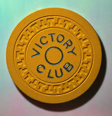 ⚡️❄️ Casino Chip OMG 😳 $5 Victory O Club Yellow ⚡️❄️⚡️❄️⚡️❄️ • $1