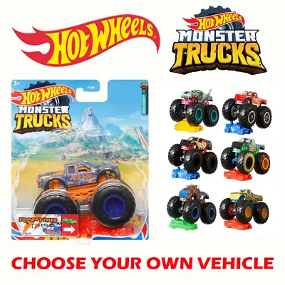 Hot Wheels Monster Trucks 1:64 Scale Various Cars Brand New & Sealed • £7.96