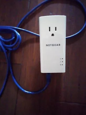 NETGEAR Powerline PL1200S White 1200Mbps 1-Ethernet Port Wall-Plug-In Extender • $9.99