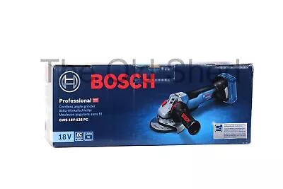 Bosch 18V Cordless Brushless 125mm (5 ) Angle Grinder GWS 18V-125 PC • $199