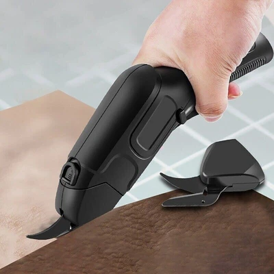 £18.69 • Buy Potable Electric Cordless Rechargeable Scissors Tailors Cutter For Carpet Fabric