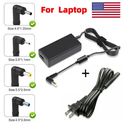 65W 45W Power Adapter Charger For HP Acer Asus Getac PC Laptop JBL Speaker &Cord • $9.99