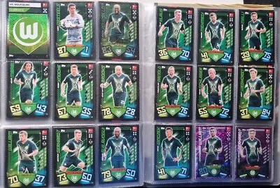 2020 Match Attax Bundesliga 18x VfL Wolfsburg • £5.14