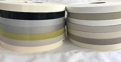 1 Roll Melamine Edge Band Iron on Edging Tape 21 mm x 50 metres Pre Glued