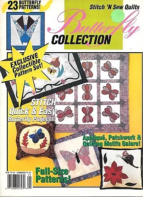 Vintage Stitch N Sew Quilts Butterfly Collection - 23 Patterns • $10