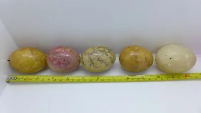 Vintage Onyx Marble Eggs X5 • £24.99
