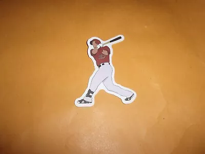 Mike Trout Swinging Bat #27  Baseball Waterproof Sticker • $1.50