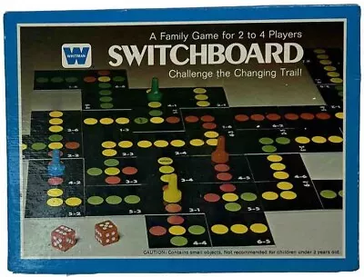 Whitman Boardgame Switchboard Preowned Complete 1976 Western Publishing Company • $42.97