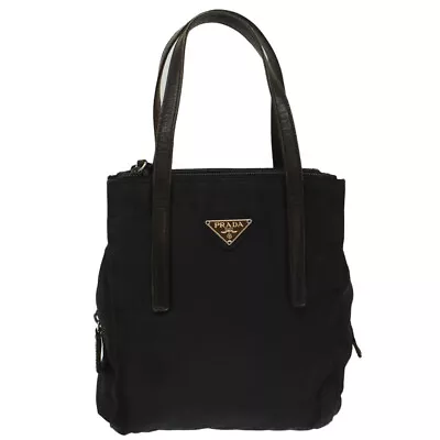 PRADA Hand Bag Nylon Black Auth Bs7229 • $130