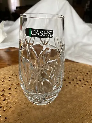 STUNNING WATERFORD CRYSTAL CASHS 6  Vase Signed By Martin Croke 2016 • $20