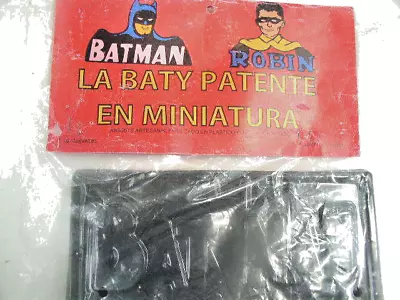 Vintage  Batman And  ROBIN  LICENSE  Mini And Bag Toy No MARX • $89.99