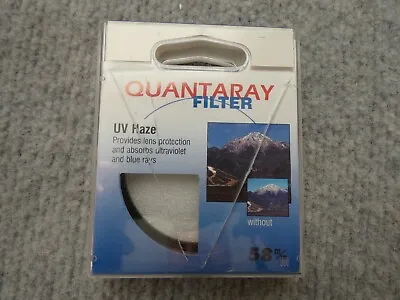 Quantaray UV Haze Multi-Coated (241665843) 58 Mm Lens Filter • $6.92