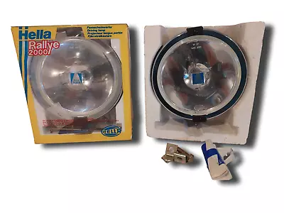 Hella NEW Rallye 2000 1360 Chrome NOS Round ` Fog Spot Pencil Driving Light F140 • $1299