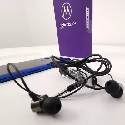 Genuine Motorola In-Ear Metal Headphones Moto One Original Earphones For Android • $10.99