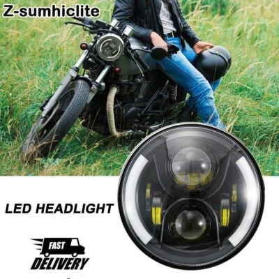 $32.99 • Buy For Victory V92TC V92SC V92C LED 7  Headlight Assembly Turn Signals Ring DRL US