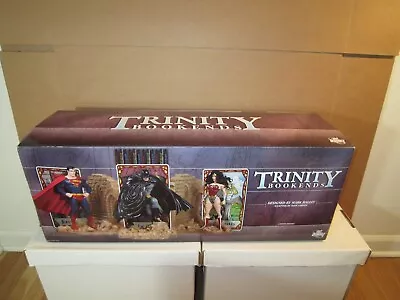 Trinity Bookends #91/500 DC Direct Superman Wonder Woman Batman 2009 Mark Bagley • $600