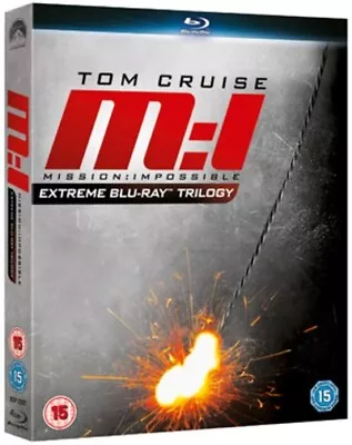 Mission Impossible Trilogy Blu-ray (2011) Tom Cruise Woo (DIR) Cert 15 3 Discs • £4.65