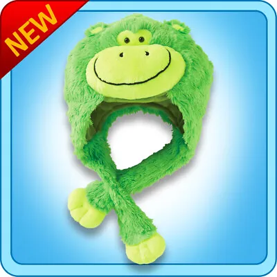 Authentic Pillow Pets Neonz Monkey Hat Plush Toy Gift • $19.95