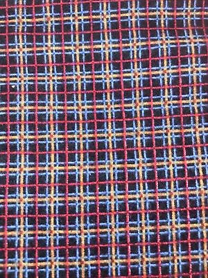 Presence Of Line 244 Plaid Maywood Studio Flannel Fabric 2 Pieces 17” X 29” Each • $4