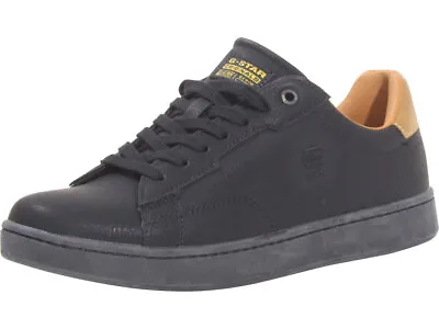 G-Star Raw Men's Cadet-BO-CTR-M Sneakers Low Top Lace Up Black/Orange • $94.95