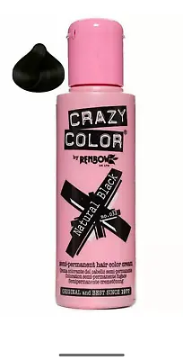 Crazy Colour Semi Permanent Hair Dye 100ml All Colours Available • £7.49