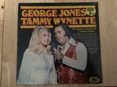 George Jones Tammy Wynette The King And Queen Of Country Music SHM 3024 Vinyl • £1.99