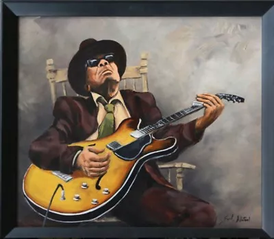 Earl Klatzel Original Artwork Blues Artwork Music Artwork Bluesman • $399