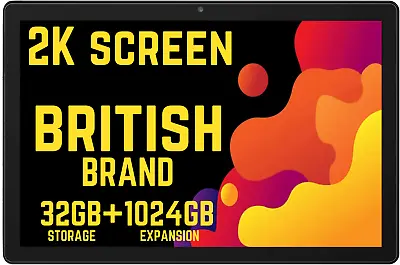 NEOCORE E2 10.1 Inch 2K Screen British Brand 2-Year Warranty HDMI Tablet PC • £119.95