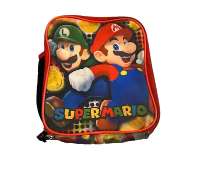 Super Mario Brothers Nintendo LunchBox Cooler Thermal Bag For Kid's School Lunch • $1.99