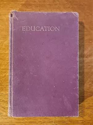 Education Ellen G White 1942 Copyright Maroon Hardback • $13