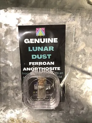 Genuine MOON DUST From Gadamis 004 Lunar Meteorite! A Unique Gift Idea! IMCA3950 • $28