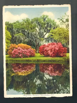 PC-2451*Vintage  Post Card 1932-Magonlia Gardens Charleston SC.-UNPOSTED • $3.95