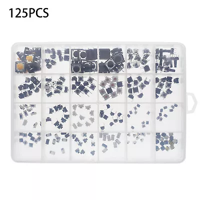 25-Type Assorted Micro Switch Push Tact Button ON/OFF Touch Button Switch Kit E • $13.89