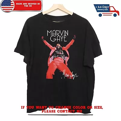 New Marvin Gaye Gift For Fans Men S-5XL Tee QN710 • $15.99