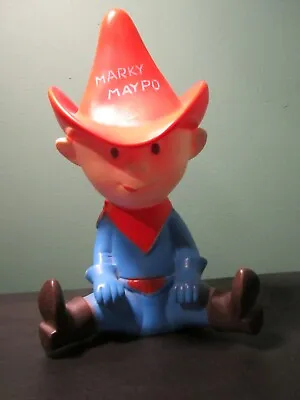 1960's Marky Maypo Cereal Mascot Promotional Coin Bank 9.5  I Want My Maypo! • $69