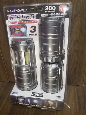 3pk Mini Lantern LED Bell Howell Taclight • $25