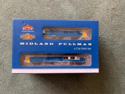 £360 • Buy Bachmann 00 Gauge 31-256dc Bluepullman Nanking-blue With-yellow Ends Six Car 