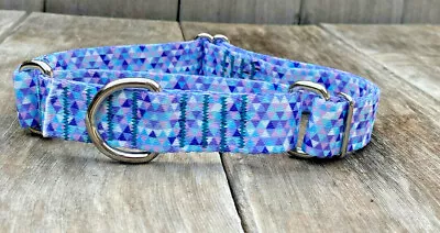 1 Inch Wide Adjustable Martingale Dog Collar - Slip On Choose Size And Color • $11.20