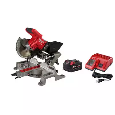 Milwaukee 2733-21 M18 FUEL 18V 7-1/4-Inch Dual Bevel Sliding Miter Saw Kit • $519