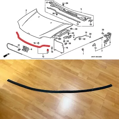 Front Hood To Radiator Weatherstrip Rubber Seal For Honda Civic EG Ferio 92-95 • $48