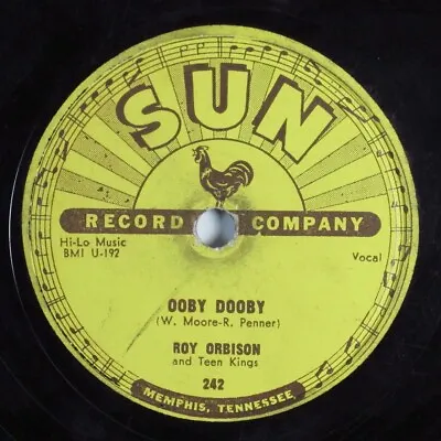 $15.50 • Buy Rockabilly 78 ROY ORBISON Ooby Dooby SUN 242 V+ HEAR 786