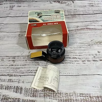 Vintage Kmart Auto Compass With Box & Papers #F-224 New • $29.95