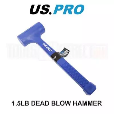 US PRO Tools 1.5lb 24oz Dead Blow Hammer 4606 • £8.93