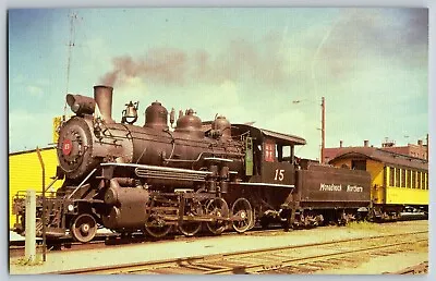 Kenilworth NJ - Monadnock Northern Locomotive #15 Train - Vintage Postcard • $4.44