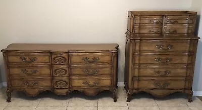 Karges Furniture Dresser Set French Provincial Dressers Drawers Tiered Chest • $1899.99