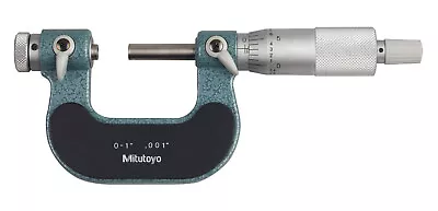 Mitutoyo 126-137 0-1  X .001  Screw Thread Micrometer Ratchet • $299.99