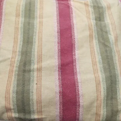 Waverly Hope Chest Merlot Tablecloth Stripe 60  Round • $29.99